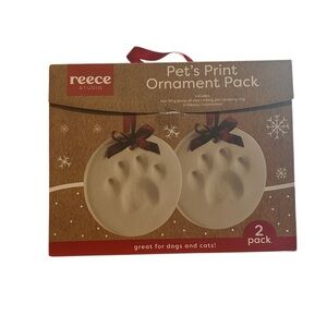 Reece Studio Pet's Print Ornament Pack